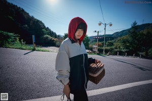 Mimmi 밈미, [DJAWA] Naughty Red Hiring Hood Set.02